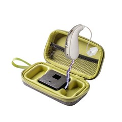 Hearing Amplifiers Pair Rechargeable with Charging Box 400H Long Lasting Seniors