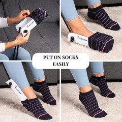 Lightweight Sock Aid Device for Seniors – Prevents Pain and Enhances Mobility