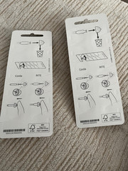 2 Pack Oticon miniFit 8mm Bass Domes For Hearing Aids-20 Domes Total