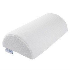 Memory Foam Lumbar Support Pillow for Knee Legs Back Pain Washable Cover