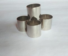 5 PCS Solid Brass Ferrules For Custom Lathe Tool Chisel Walking Cane Handle