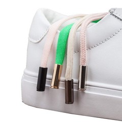 DIY Metal Aglets Shoelace Cylindrical Tips head Tip Protector -Set of Four Ti…