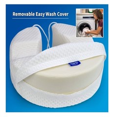 Breathe Easy Premium Face Down Pillow Zenesse Orthopedic Support Bamboo Cover