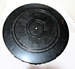 360 Degree Swivel Seat Cushion, Chair, Car Assist for Elderly, Black, 15″ Diam.