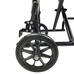 ROLL WITH ME 19″ Aluminum Transport Wheelchair