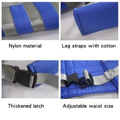 Leg Rehabilitation Walking Sling Patient Aid Adjustable Waist M 150 kg / 330 lb