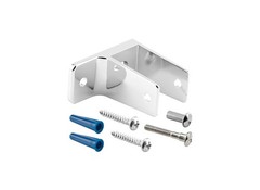 FHC One Ear Wall Bracket for 1-1/4″ Panels Zinc Alloy Chrome Plated