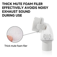 1 Pack Res-Med AirFit F20/F30 QuietAir Elbow – Replacement CPAP Mask Part