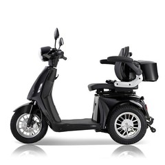 800W 3-Wheel Travel Electric Mobility Scooter 60V20Ah 3-Speed for Seniors 350LBS
