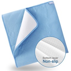 Bed Pads for Incontinence Washable Reusable Underpad Bed Mat Anti-Slip 34″x52″