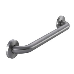 Glacier Bay 18 in. x 1-1/4 in. Concealed Screw Grab Bar in Brushed Stainless Ste