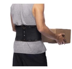 Copper Fit Elite Back Support AirFlow Adjustable Compression Double-Band 30-50″