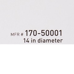 McKesson Foam Donut Seat Cushion 14″ Diam. For Wheelchairs 170-50001