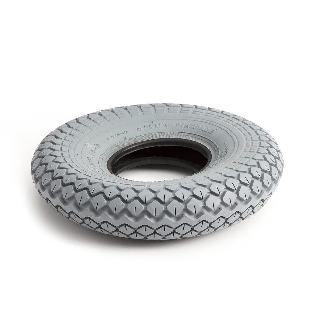 TAG113255 Pneumatic Tire with C154 Tread, Light Grey, 13″ Width, 4″ Width