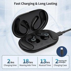 Hearing Aids for Seniors, Hearing Aids Rechargeable with Bluetooth, Hearing A…