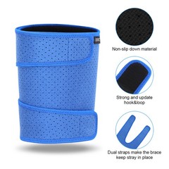 Thigh Support Brace With Anti-Slip Strips Compression Sleeve