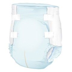 McKesson Ultra Heavy Absorbency Adult Disposable Brief Diapers L Tab Closure 72