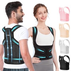 Posture Corrector Shoulder Straightener Adjustable Support- Medium- New Open Box