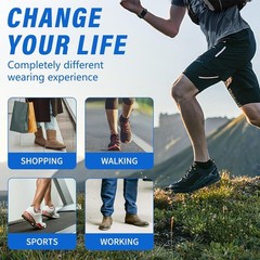 Dr Scholls Insoles Men WORK Massaging Gel Full Shoe Insole Sz 8-14 (1 pair) Bran