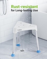 Space-Saving Triangular Shower Chair for Inside Shower, FSA/HSA Eligible 400 …