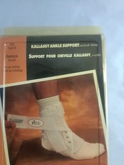 Kallassy Ankle Sports Support Lace Up Sock Size: Right M *Fast Ship