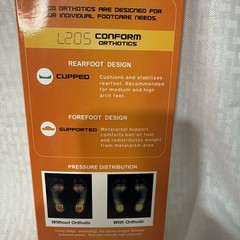 Aetrex L205 Lynco Orthotic Conform Series Men’s Size 11 Insoles