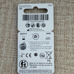 Duracell Activair Size 312 PR41 Zinc-Air Hearing Aid Batteries 8-Pack