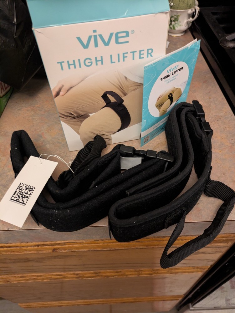 Vive Thigh Lifter Strap Set – Easy-to-Use Leg Lift Assist for Mobility & Recover