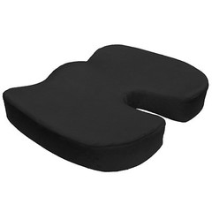 Non Slip Memory Foam Coccyx Orthopedic Seat Office Chair Cushion Pain Relief Blk