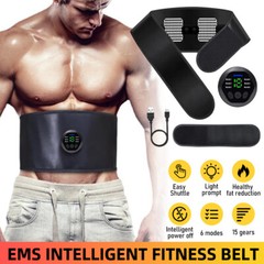 EMS Massager Abdominal Back Full Body Muscle Stimulator Pain Relief Device Smart