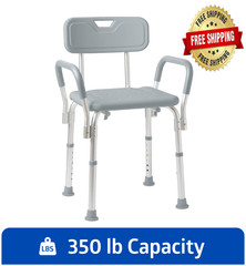 Shower Chair for Bath Tub Sitting Supporter for Knee Surgery Foldable Anti-Slip