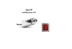 MiniReceiver 2.0 Hearing Aids – Compatible with Siemens & Miracle-Ear, Red Right