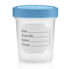 Sterile Specimen Cups 4 oz 3 Count – Urine Collection Cups, Individually Bagg…