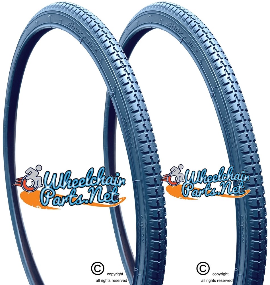 24″ x 1 3/8″ (37-540) Shox-Air Pneumatic Tire. Set of 2