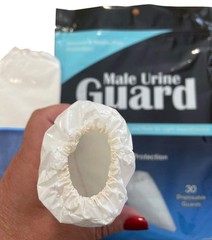 Male Urine Guard, Absorbent Incontinence Pouch, Bag of 30