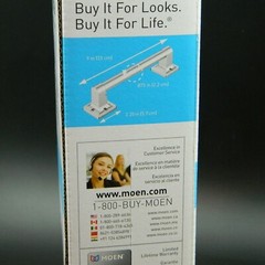 New MOEN Chrome 9″ Hand Grip LR2250 Supports 250lb Home Care Safety