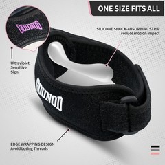 GOUNOD Patellar Tendon Support Strap 2 Pack,Knee Strap for Knee Pain Relief,Pate