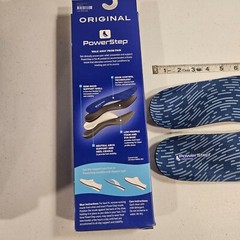 Powerstep Original Full Length Arch Orthotic Insole Size D M7-7.5 W9-9.5