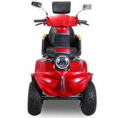 1000W 4-Wheel Electric Powered Mobility Scooter All-Terrain for Seniors & Adults