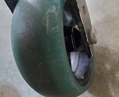 (4) Black Cone Spacers and (2) Replacement Axles for Wheelchair Caster Wheels.