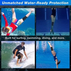 AquaFlex Pro Knee Brace, Compression Knee Sleeve for Swimming, Aquatic, Saili…