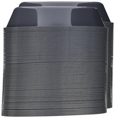 Medline DYND80327 Plastic Emesis Basins – 500 mL Graphite – Case of 250PCS