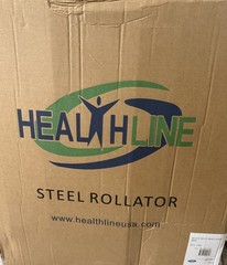 Healthline #HL450 Heavy Duty Rollator with Seat Red