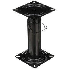attwood Swivl-Eze Adjustable Boat Seat Pedestal 11.5″ – 17.5″, Black