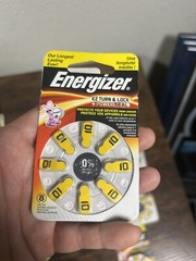 Lot Of 40 Size 10 Energizer Hearing Aid Batteries Az10dp-8 1.4v – EXPIRED 2021