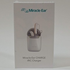 New Miracle Ear CHARGE iRIC Charger V1 Hearing Aid Charger 10981041 White