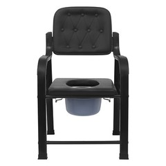 250kg/551lbs Heavy Duty Bedside Commode Seniors Adults Elderly Toilet Chair