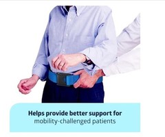 Medline Gait Belt, Transferring Belt Mobility Aid, Helps Individual 60in X 2in