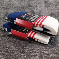 2 Pair CEP Compression Tall Socks Old Glory White Red Blue Recovery Size II New