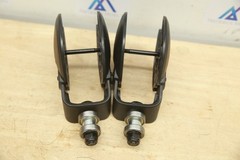 PAIR 6″ Caster Wheel Tire FORKS for Quantum Edge 3 / Q6 2.0 Power Chairs